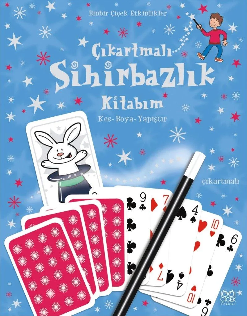 Çıkartmalı Sihirbazlık Kitabım / Kes -Boya - Yapıştır Fiyatı, Yorumları ve Özellikleri