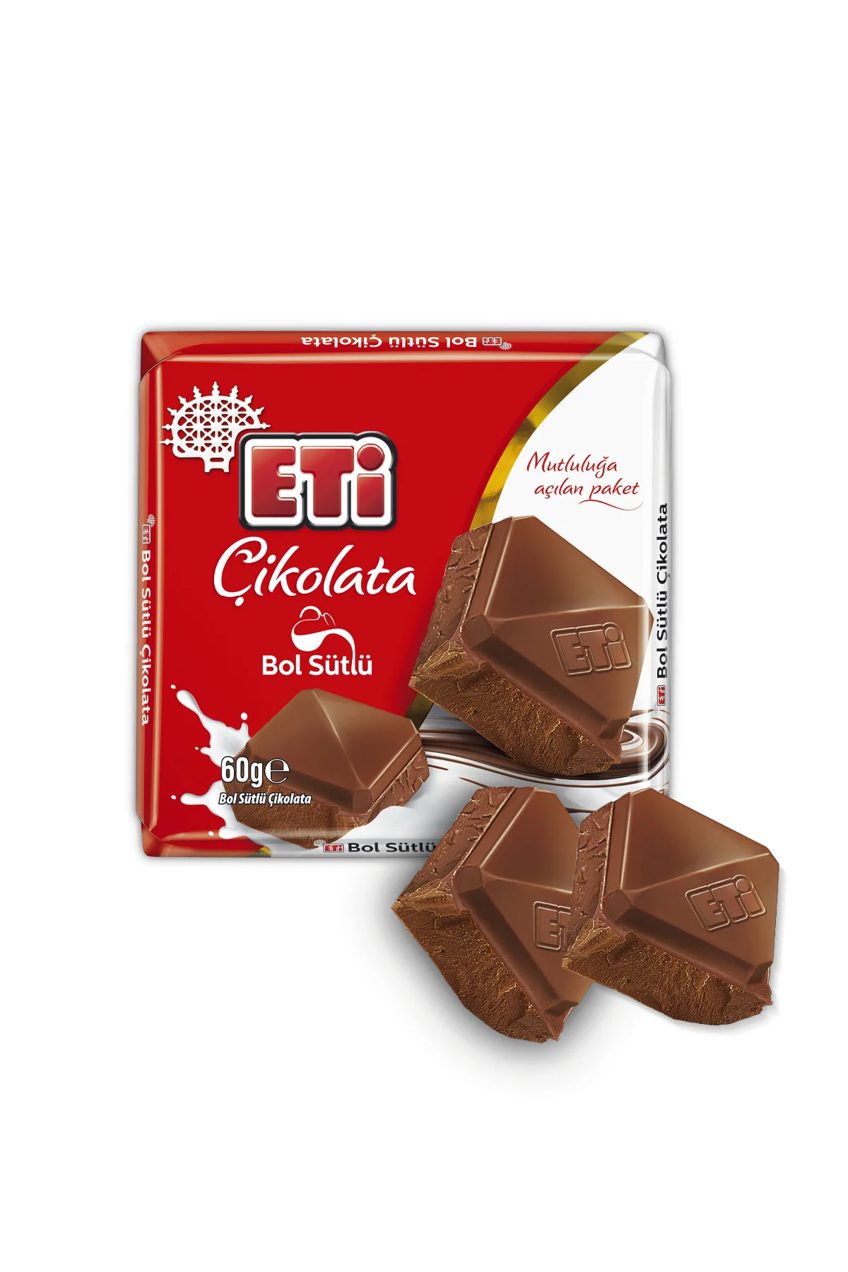 Çikolata Bol Sütlü Kare 60 g x 6 Adet