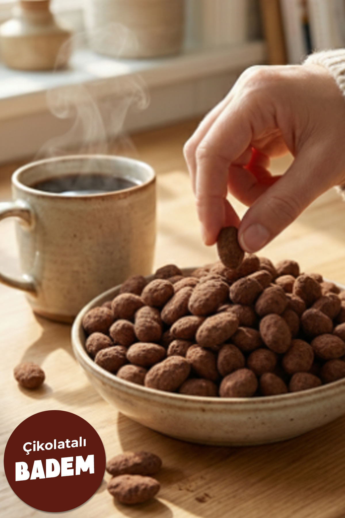 Çikolata Kaplı Badem 200gr - Sütlü Çikolatalı Badem Draje