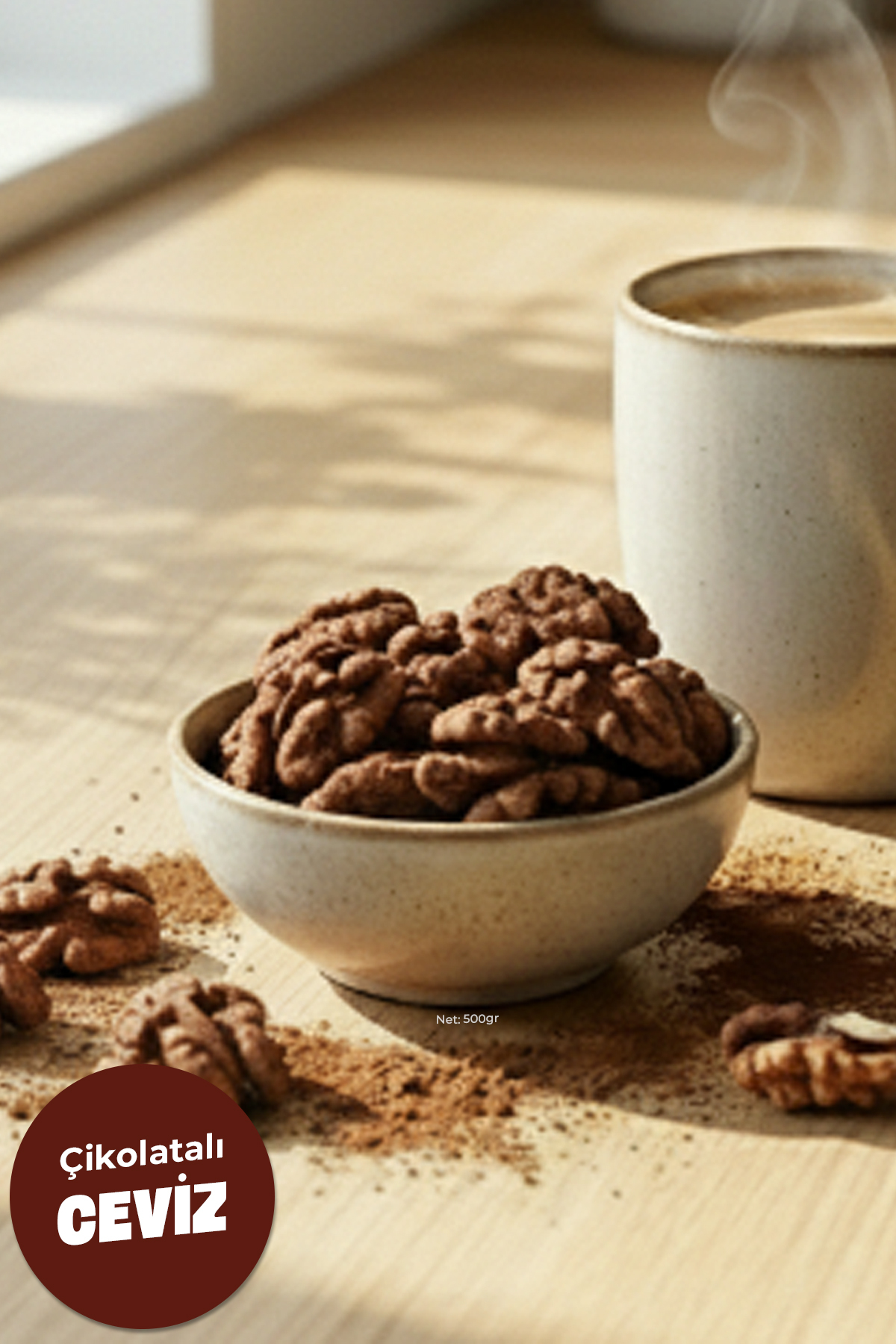 Çikolata Kaplı Ceviz 100gr - Sütlü Çikolatalı Ceviz