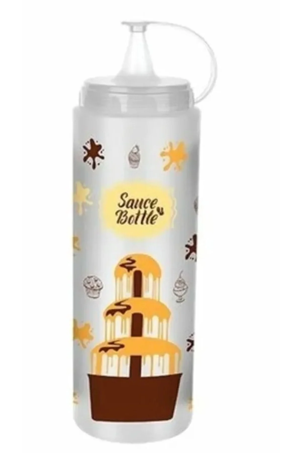 Çikolata Sos Şişesi - Şeffaf - 700 ML