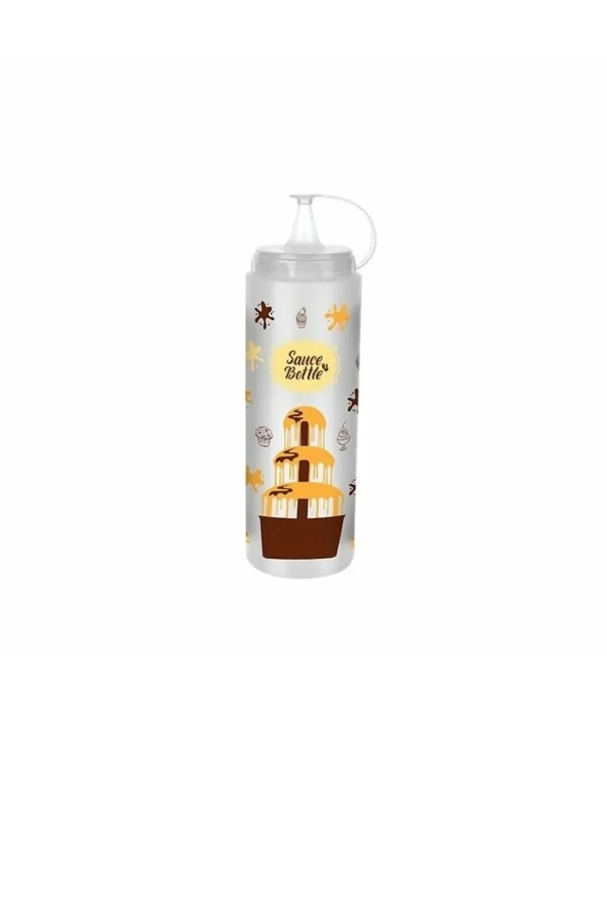 Çikolata Sos Şişesi - Şeffaf  - 700 Ml