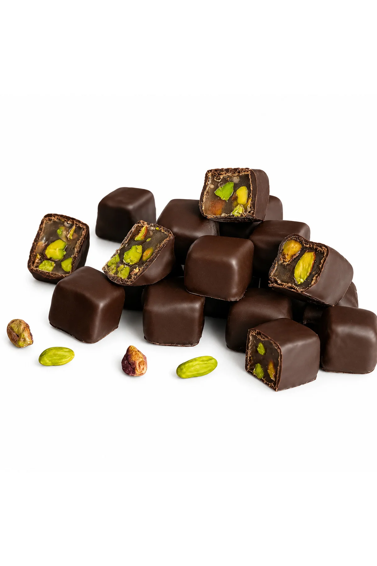 Çikolatalı Antep Fıstıklı Lokum-750 g Fiyatı, Yorumları ve Özellikleri