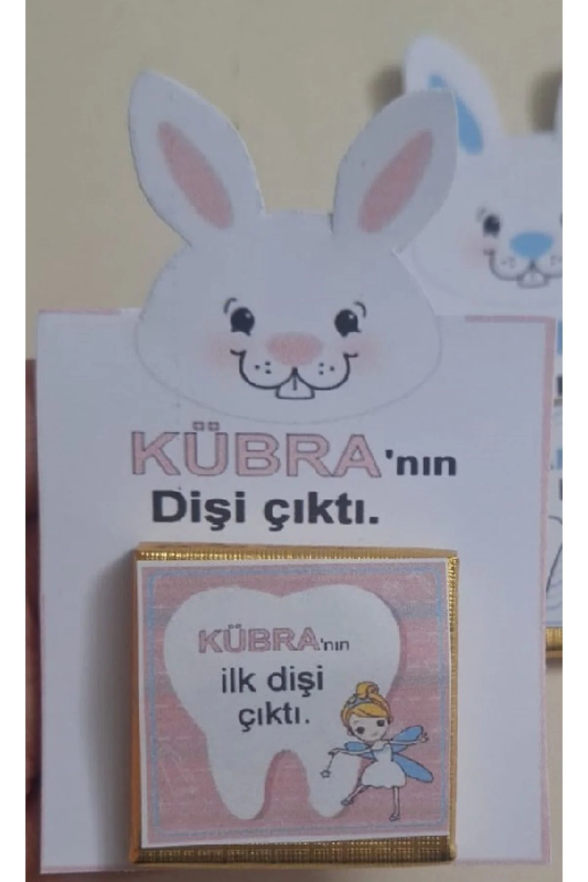 ÇİKOLATALI DİŞ BUĞDAYI DİŞ HEDİYELİĞİ, İLK DİŞ HEDİYELİĞİ 20 Lİ K