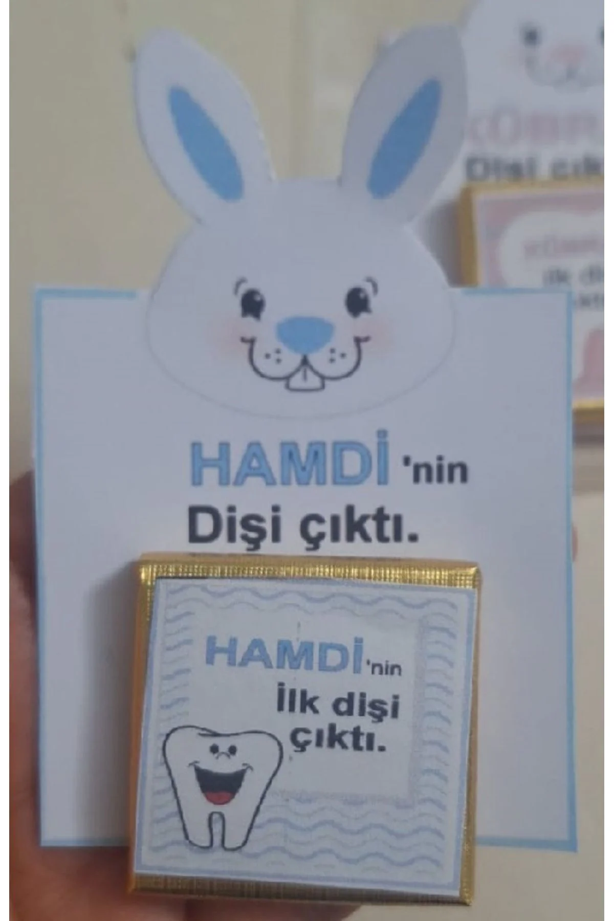 ÇİKOLATALI DİŞ BUĞDAYI DİŞ HEDİYELİĞİ, İLK DİŞ HEDİYELİĞİ 20 Lİ E