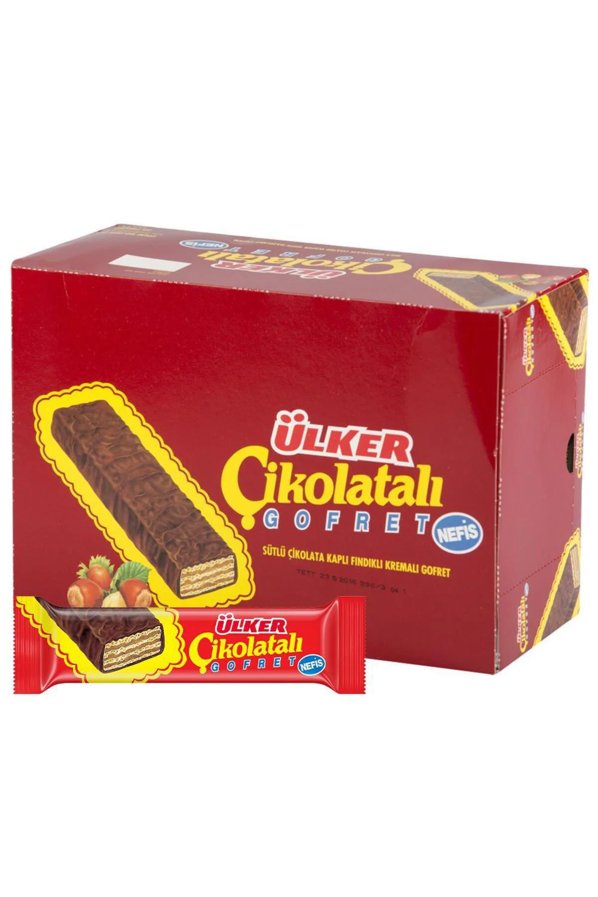 ÇİKOLATALI GOFRET - Türkiye'nin 1 Numaralı Gofreti - 36 gram - 36
