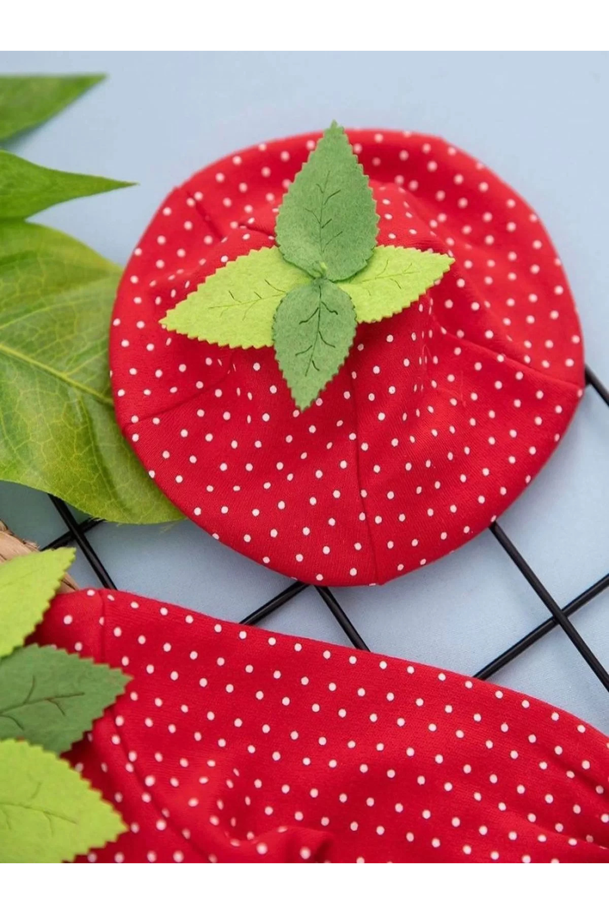 Smk Shop Çilek Bebekler Penye Kumaş Kisa Kollu Kiz Erkek Bebek Tulumu Kirm