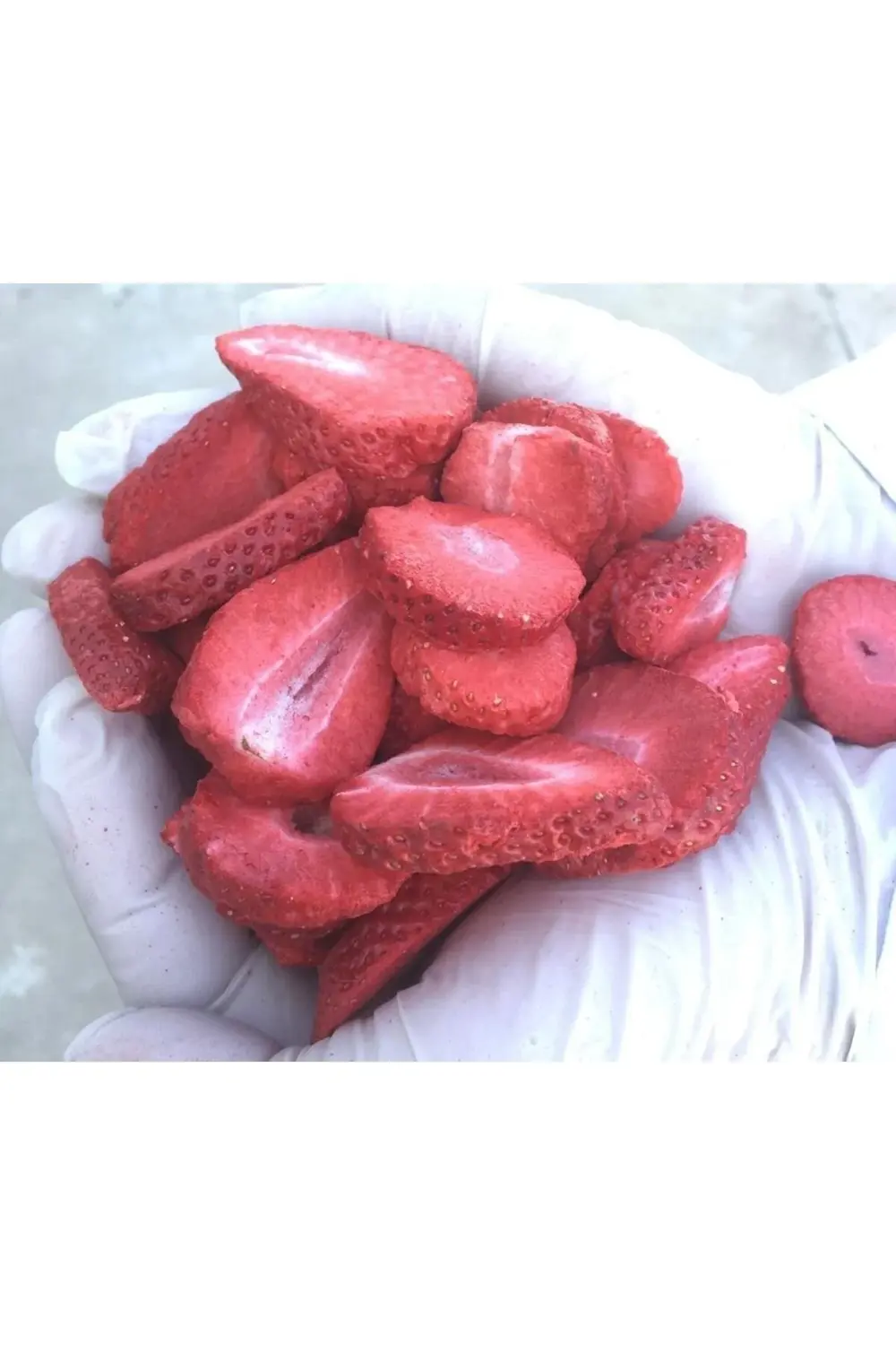 Çilek Kıtırı - Freeze Dried - Üretici Firmadan Dondurularak Kurut