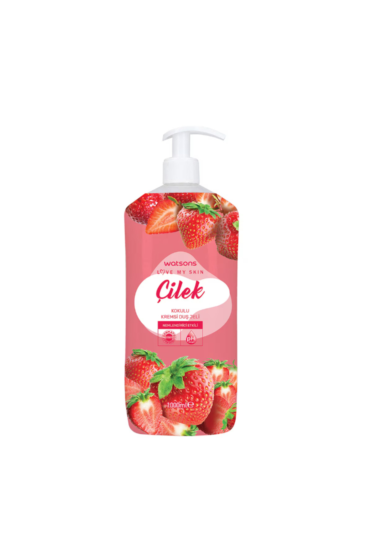 Çilek Kokulu Kremsi Duş Jeli 1000 ml