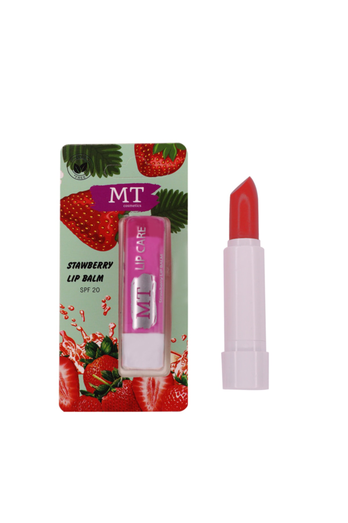 Çilek Özlü Dudak Nemlendirici 5g