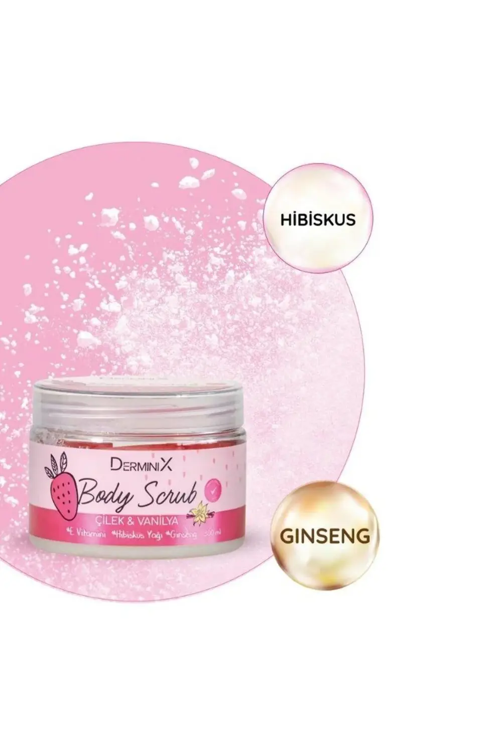 Çilek Vanilya Vücut Peelingi 300 ml