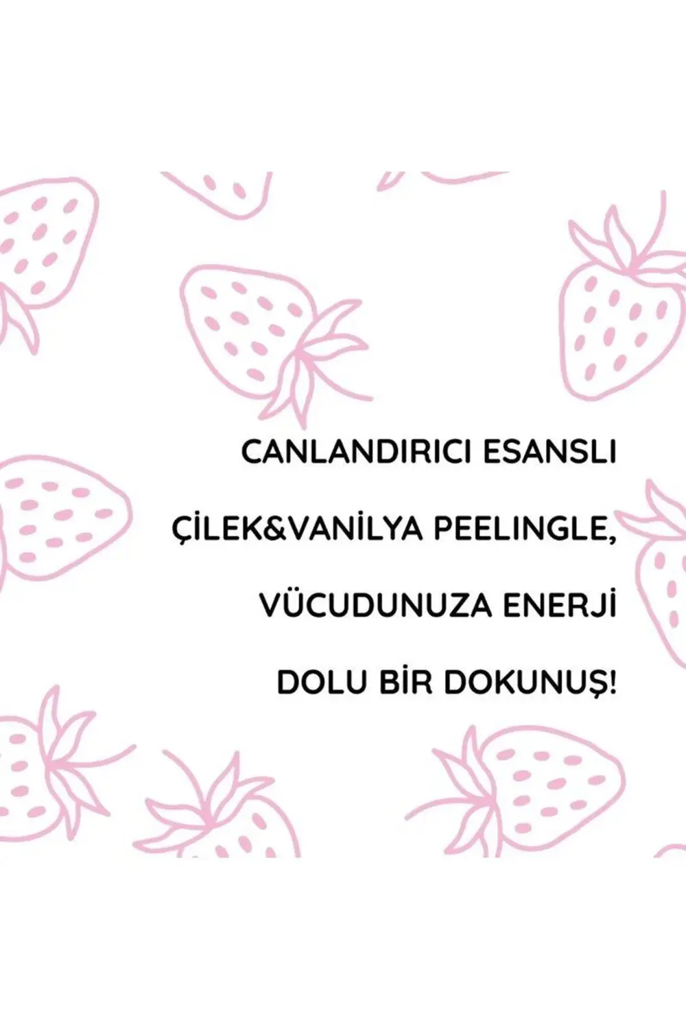 Çilek Vanilya Vücut Peelingi 300 ml