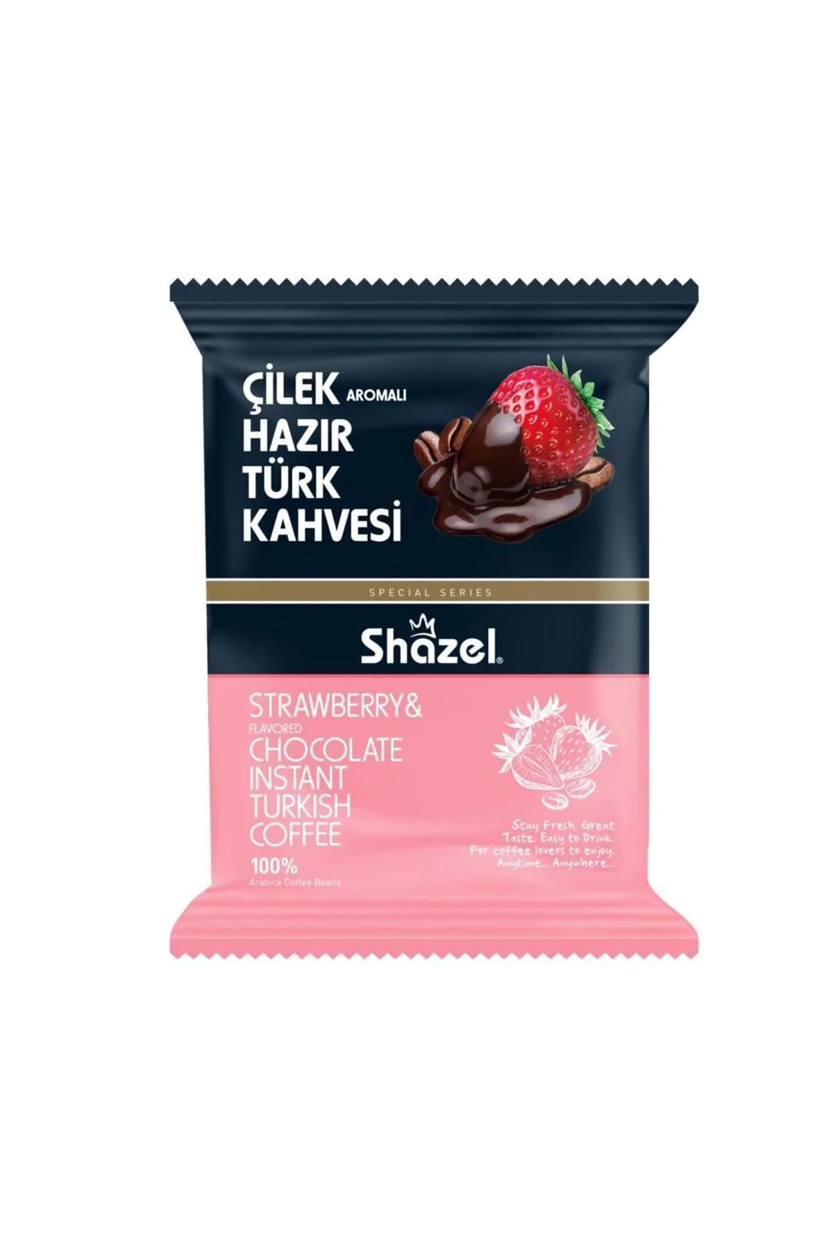 Çilekli Hazır Türk Kahvesi 100 G X 4 Adet (AROMALI) Çilekli Hazır Türk Kahvesi 100 G X 4 Adet (AROMALI)
