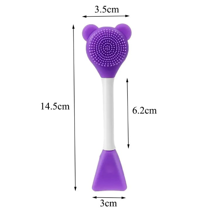 Cilt Bakım Fırçası ve Maske Spatulası (4741)