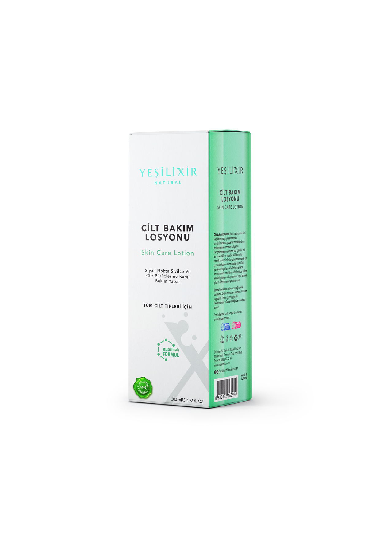 Yeşilxir Cilt Bakım Losyonu 200 Ml