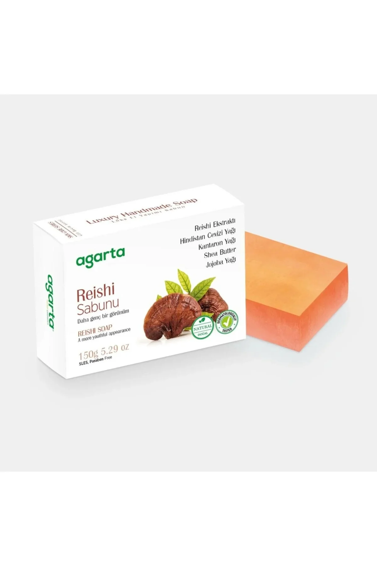 Cilt Bakım Sabunu 150 Gr Reishi