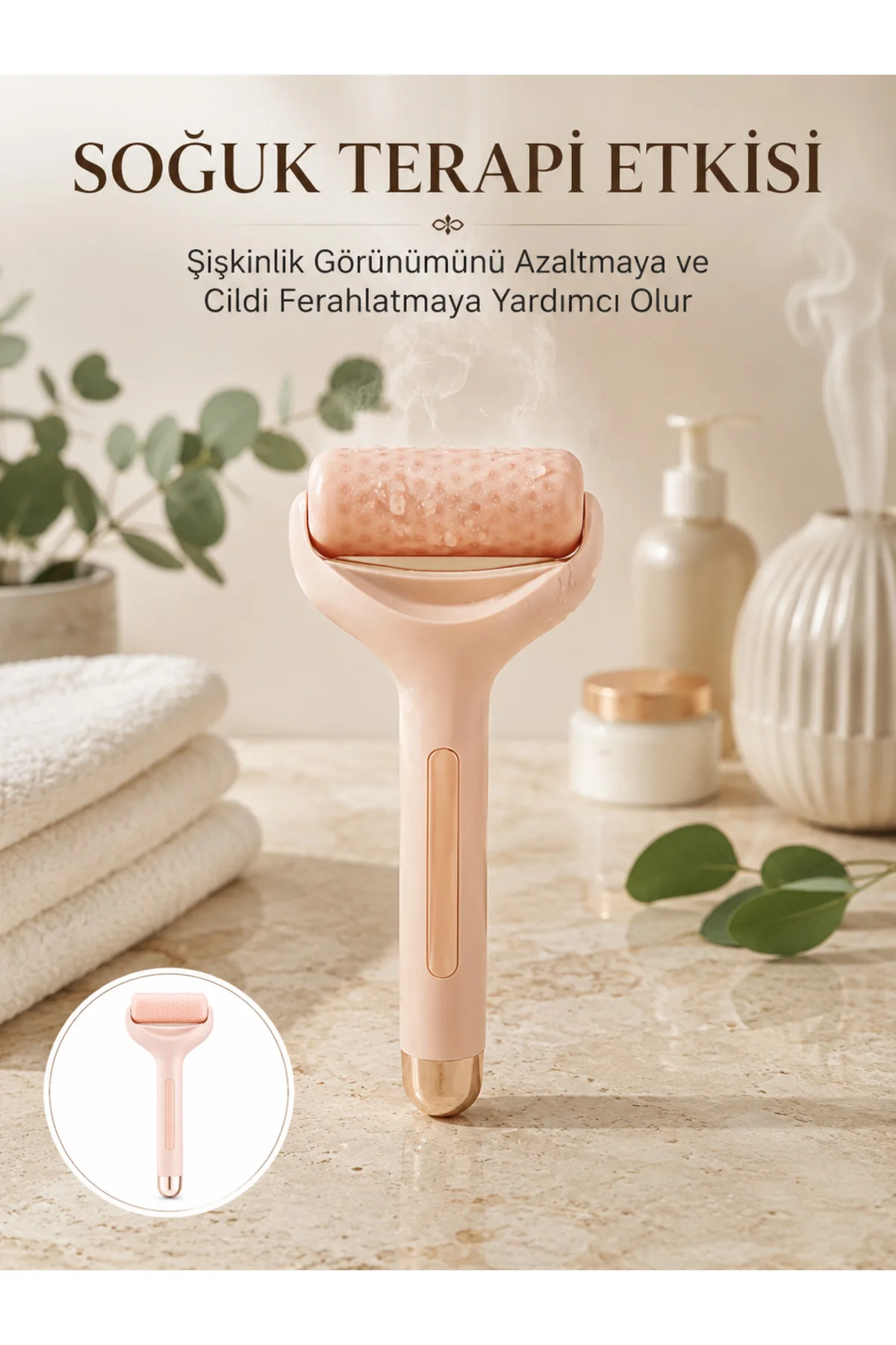 Cilt Bakımı İçin Buz Silindiri Yüz Masaj Aleti Yeni Nesil Cilt Bakımı İçin Buz Silindiri Yüz Masaj Aleti Yeni Nesil