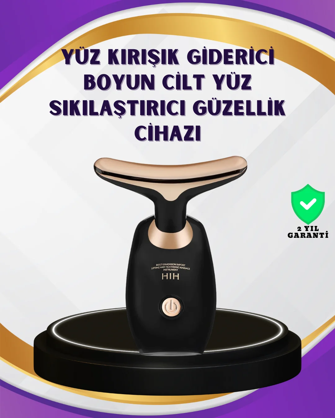 Cilt Bakımına Özel Masaj Aleti – Kompakt, Taşınabilir ve Sessiz Kullanım