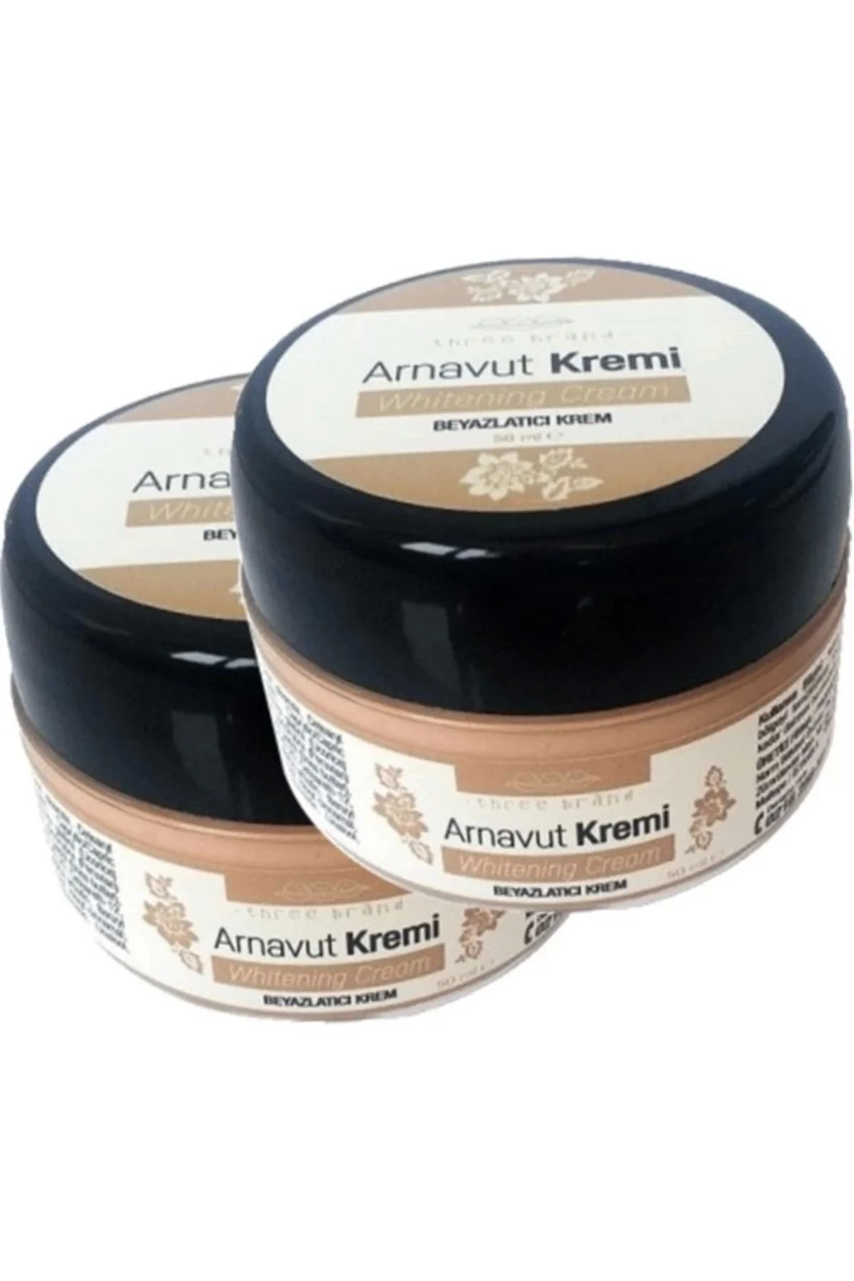 Cilt Beyazlatıcı Arnavut Kremi 50 ml x 2 Adet – Doğal Cilt Aydınlatma