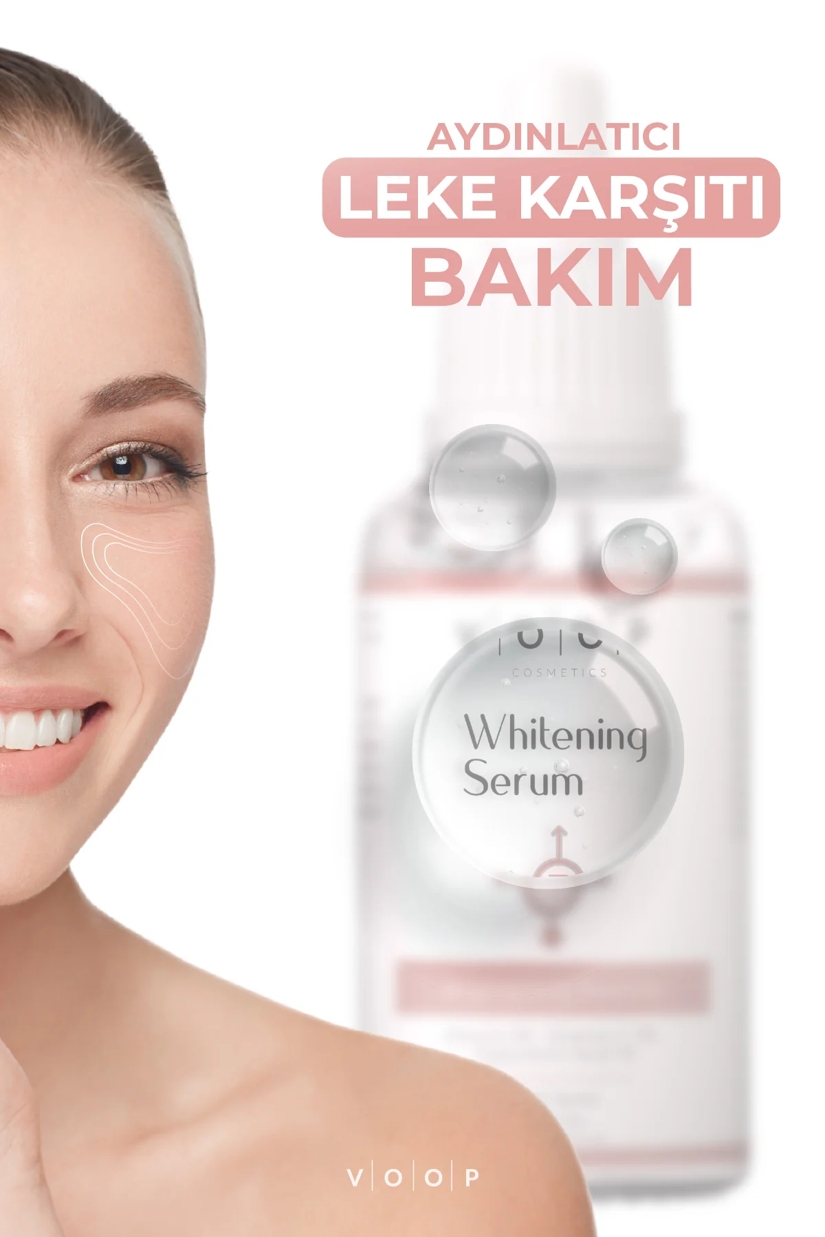 Cilt Beyazlatıcı Aydınlatıcı Leke Karşıtı Bakımı Serum %2 Arbutin %3 Vitamin C %1 Hyaluronik 30 ml