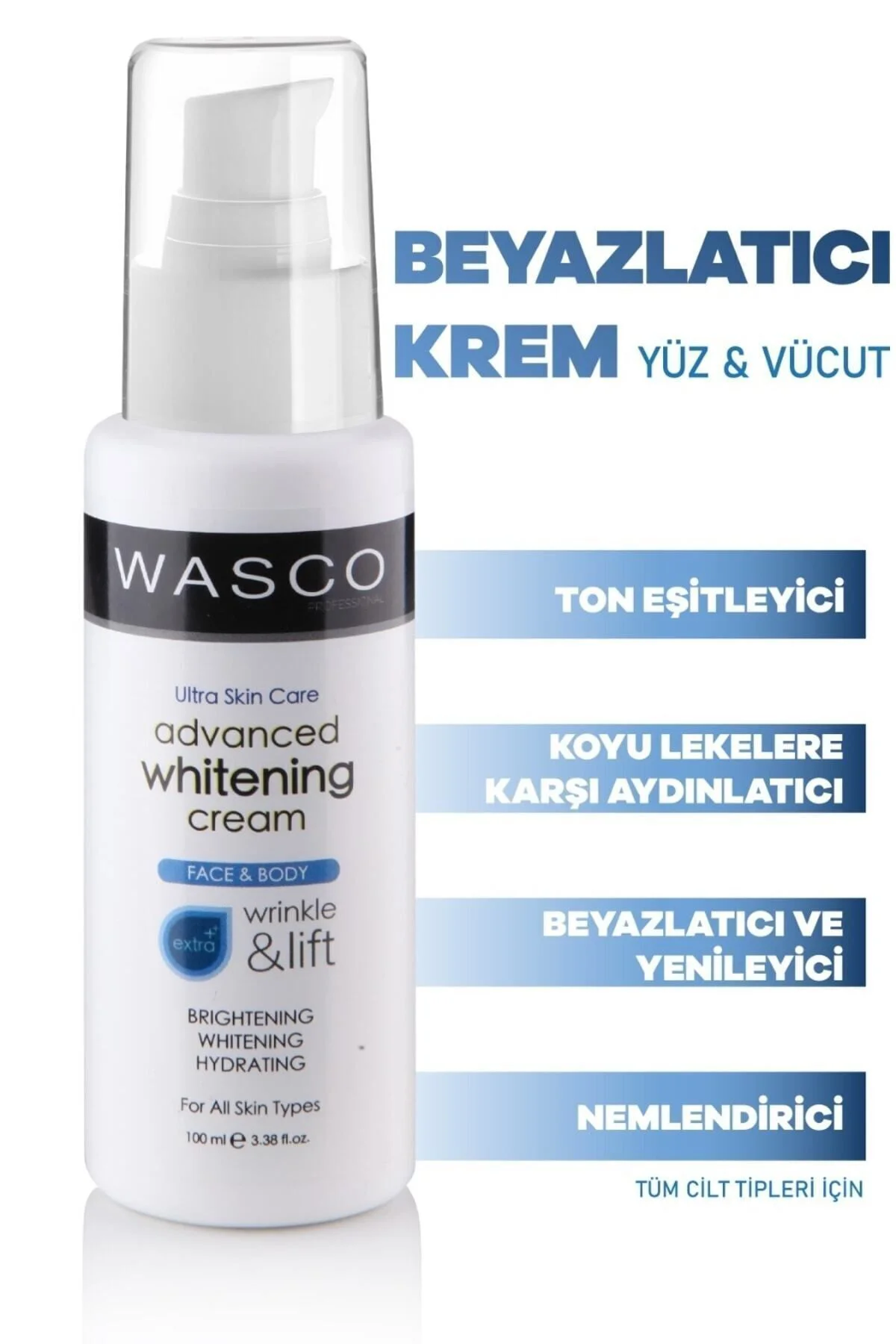 Cilt Beyazlatıcı Cilt Tonu Eşitleyici ve Kararma Karşıtı Beyazlatıcı Krem