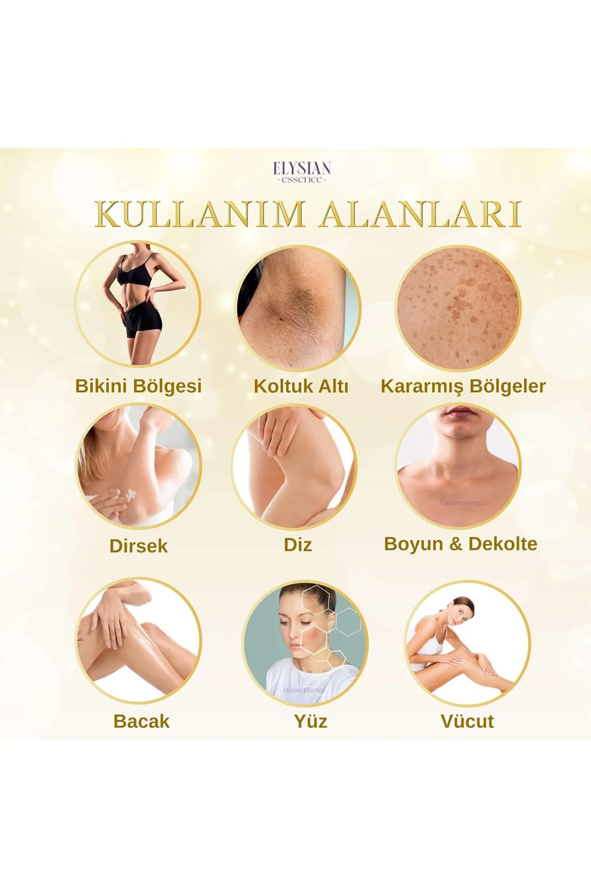 Cilt Beyazlatıcı | Kararma Giderici Krem - Genital Bölge, Koltuk 