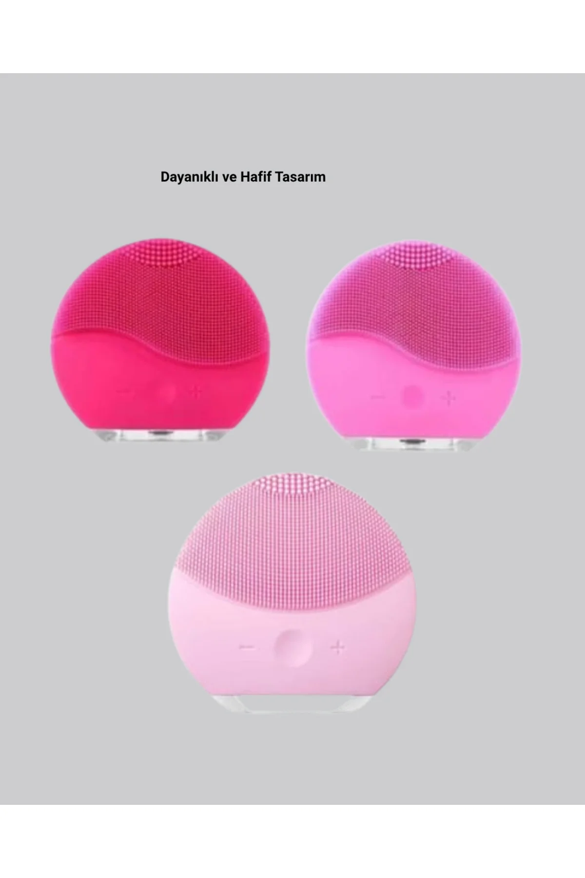 Cilt Dostu Silikon Yüz Masaj Aleti – Hafif, Dayanıklı ve Su Geçir