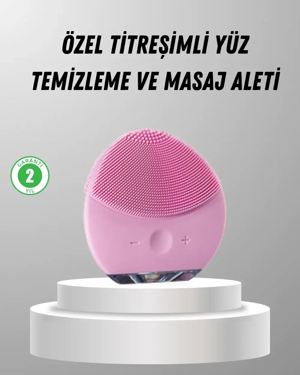 Cilt Dostu Silikon Yüz Masaj Aleti – Hafif, Dayanıklı ve Su Geçir