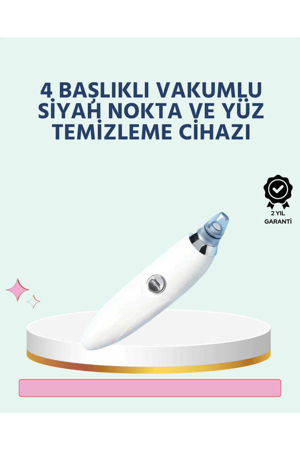 Cilt Dostu Vakumlu Siyah Nokta Temizleyici – Siyah Nokta Yağ ve M