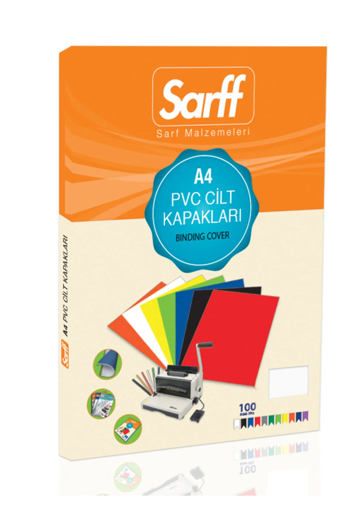 Cilt Kapağı Plastik Opak A4 160 MIC Şeffaf 15201003