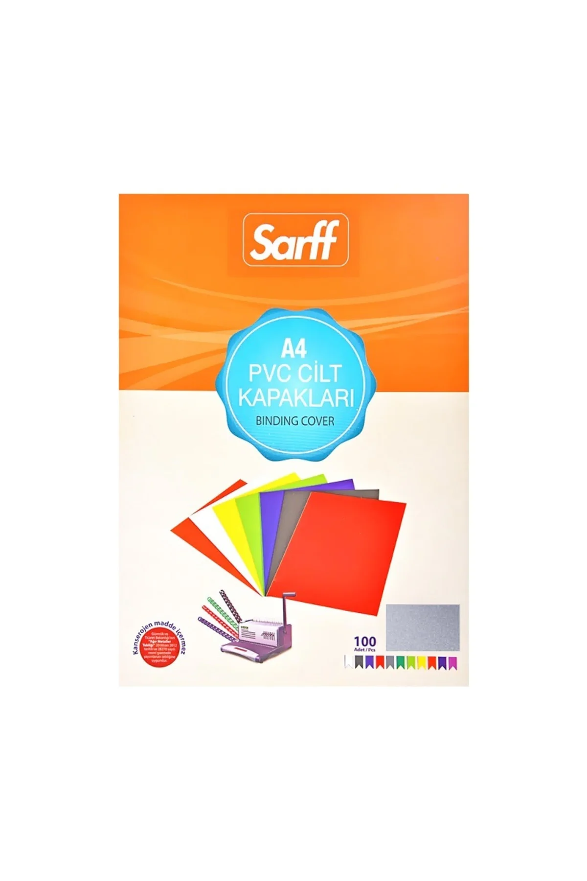 Cilt Kapağı Plastik Opak A4 160 MIC Şeffaf 15201003