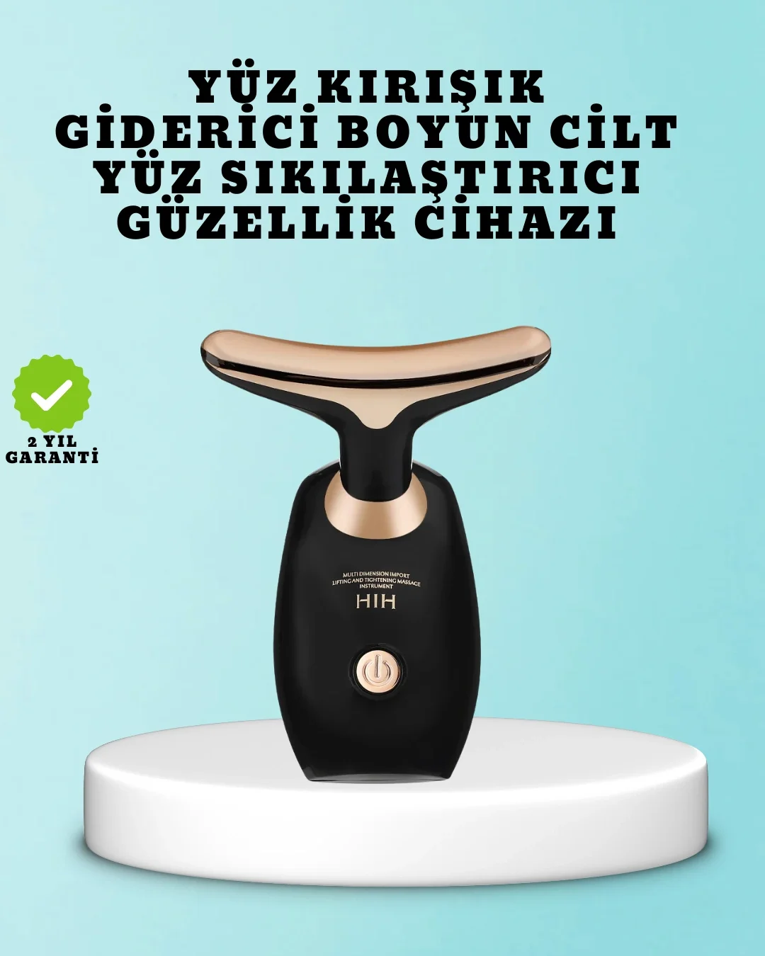 Cilt Sıkılaştırıcı Yüz Masaj Aleti – Işıltılı ve Pürüzsüz Bir Cil