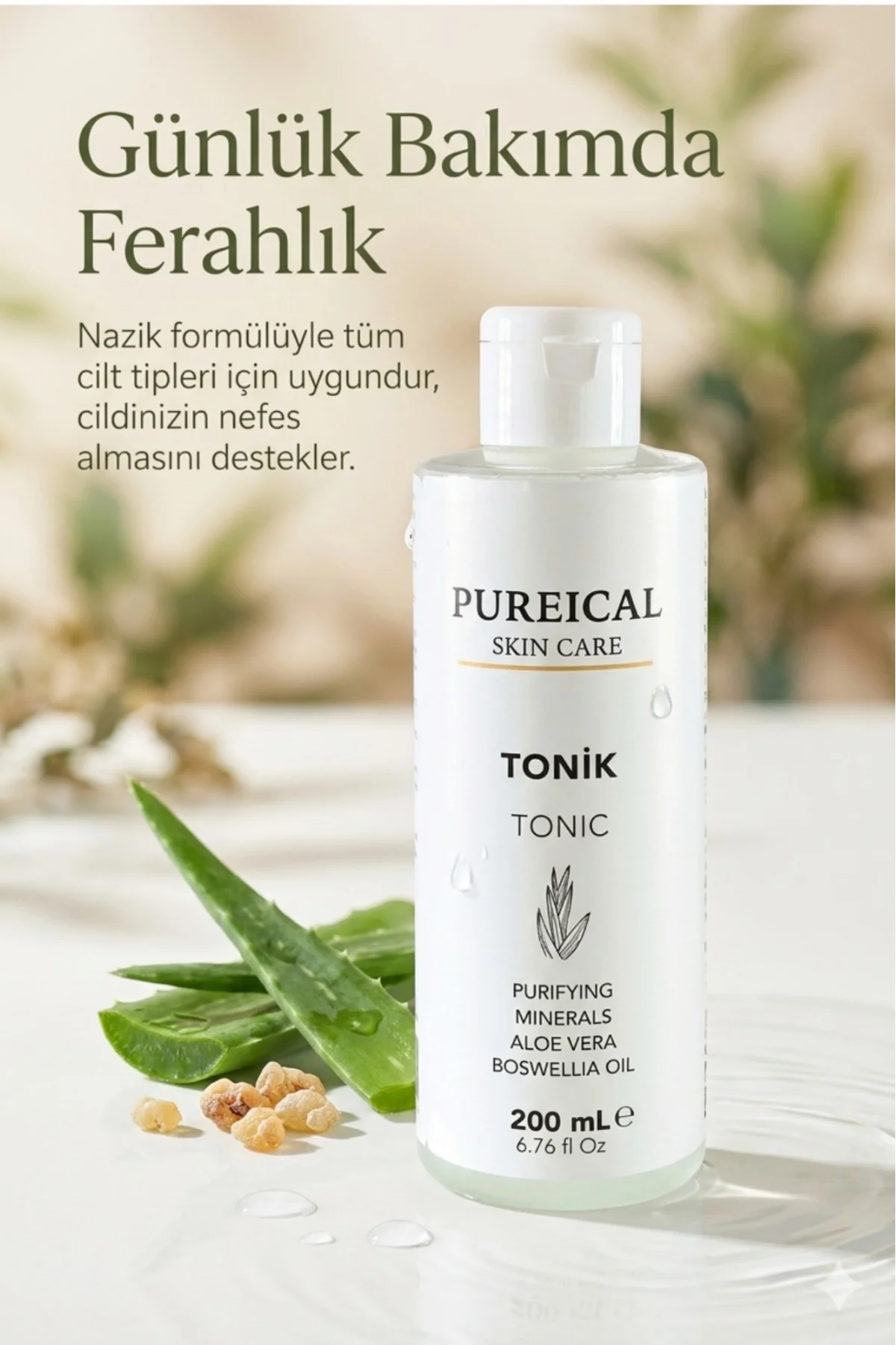 Cilt Temizleme Seti, Yüz Temizleme Jeli ve Tonik