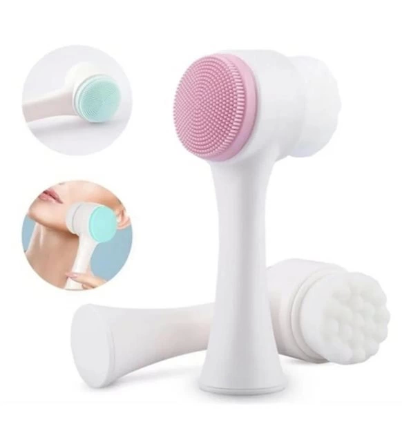 Cilt Temizliği Ve Soğutucu Maske İçin Çift Taraflı Fırça Ve Jel B