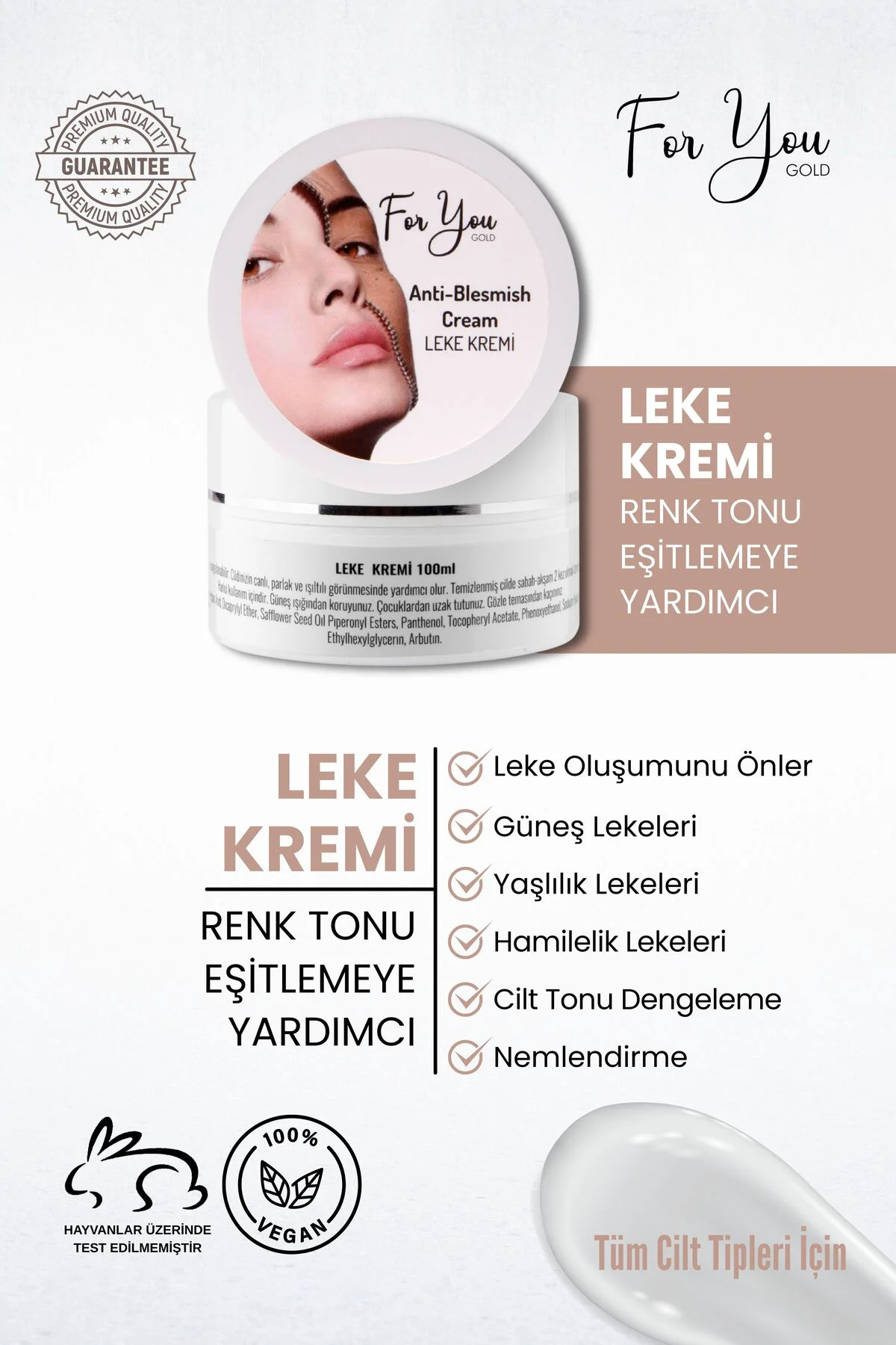 Cilt Tonu Dengeleme, Hamilelik, Yaşlılık Ve Güneş Lekelerini Gide