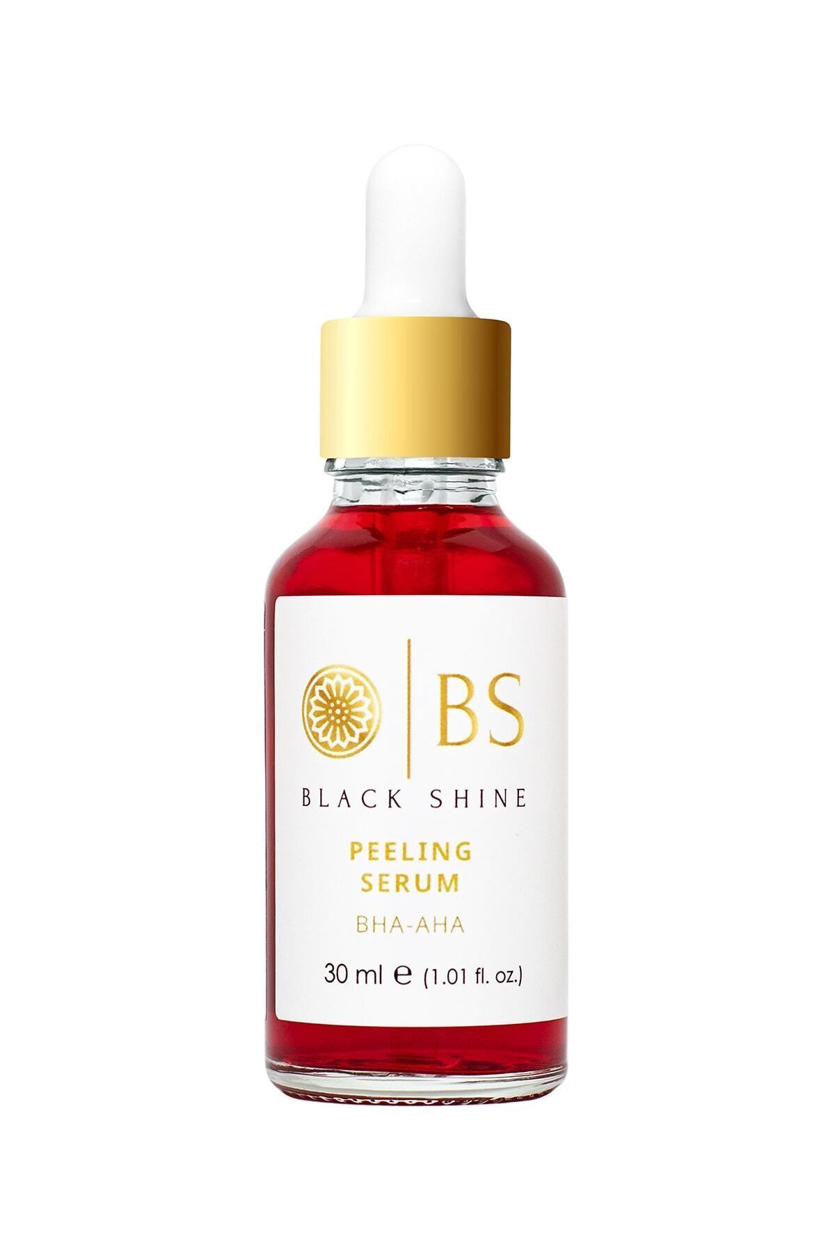 Black Shine Bs Cilt Tonu Eşitleyici C Vitamin, Aha %30, Bha %2 Yüz Peeling Serum 30 Ml