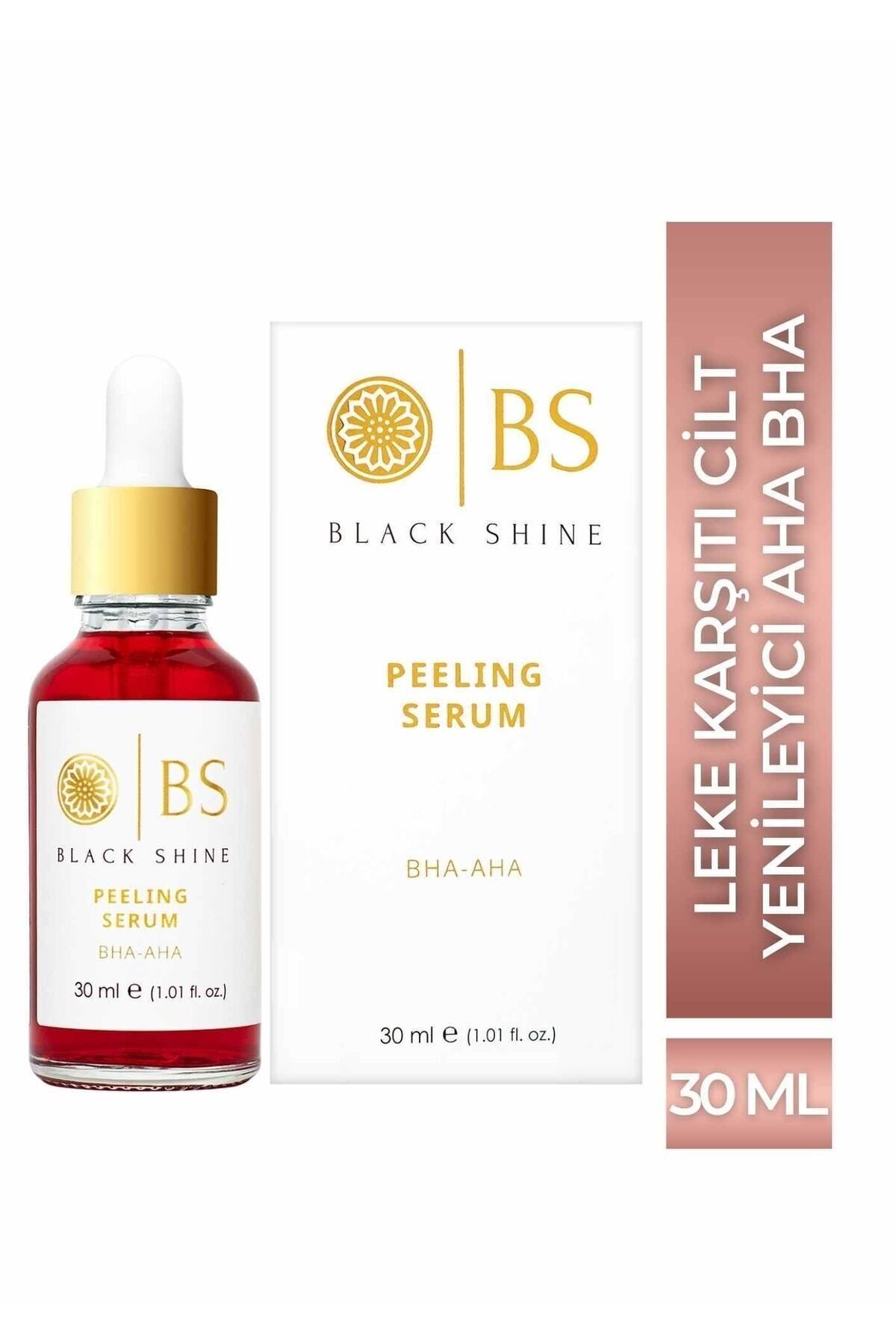 Black Shine Bs Cilt Tonu Eşitleyici C Vitamin, Aha %30, Bha %2 Yüz Peeling Serum 30 Ml