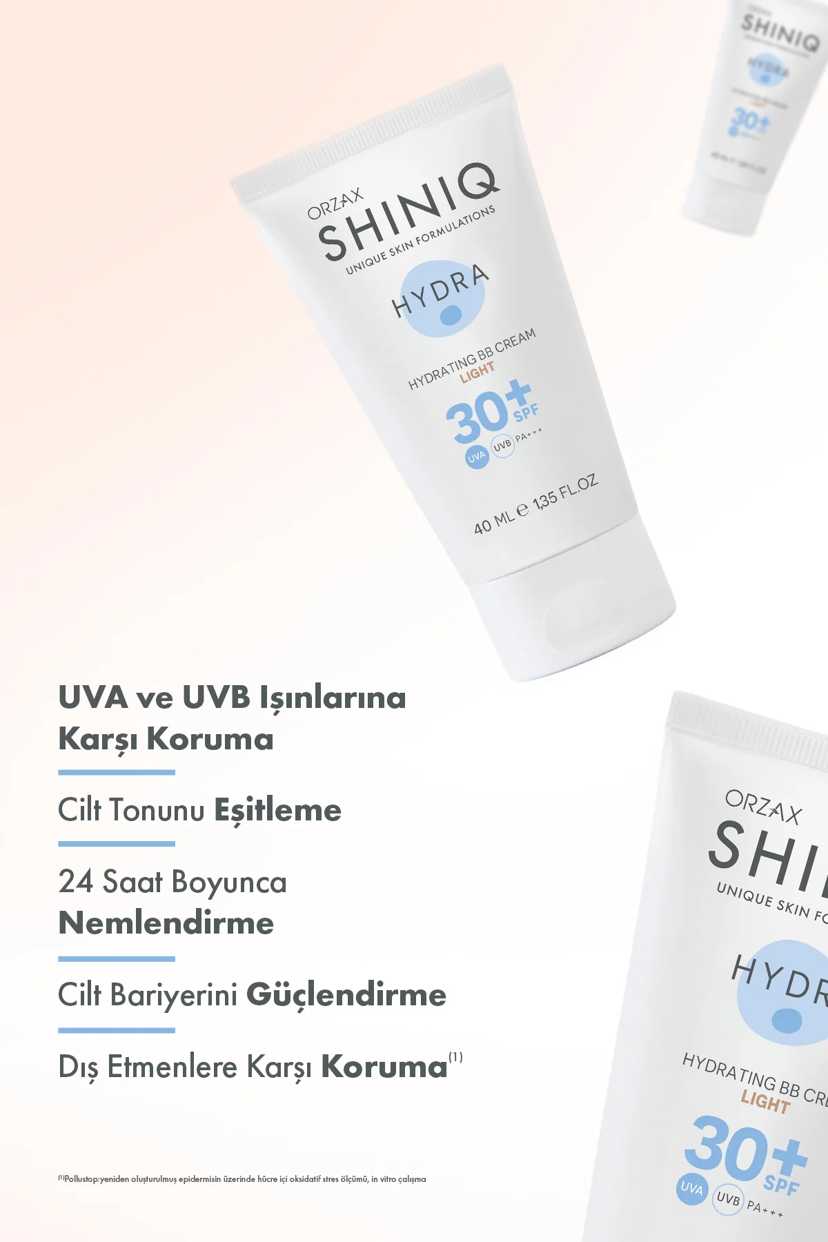 CİLT TONU EŞİTLEYİCİ AÇIK RENKLİ BAKIM KREMİ SPF30+ 40 ML