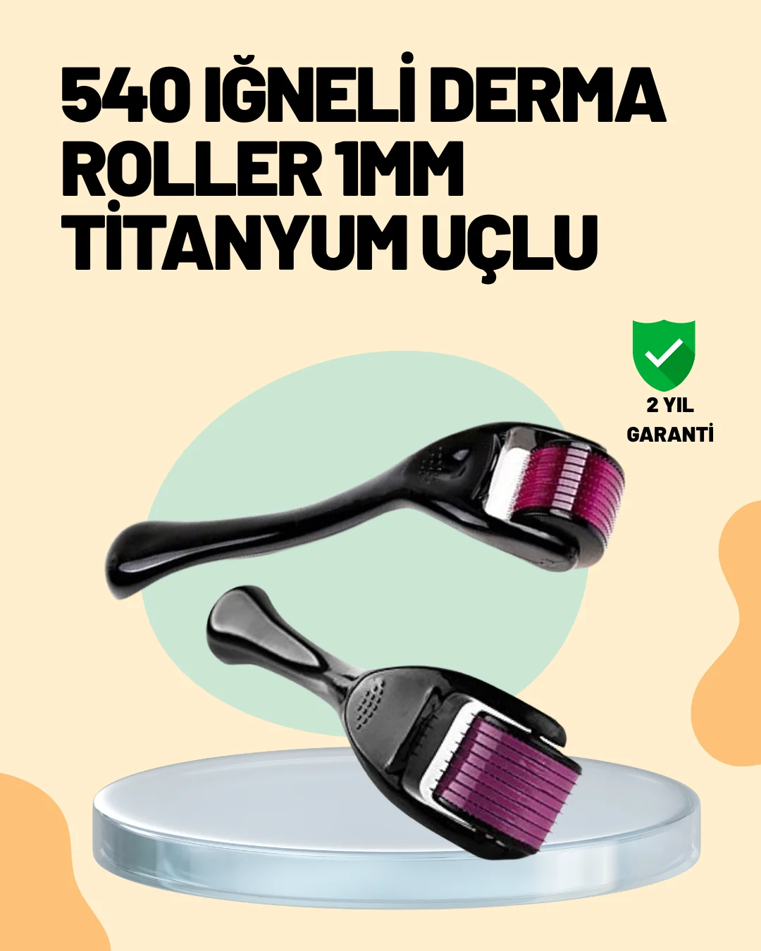 Cilt Yenileyici Derma Roller – Mikro İğneli Bakım Aracı Cilt Yenileyici Derma Roller – Mikro İğneli Bakım Aracı