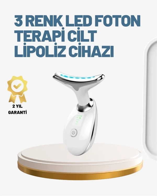 Cilt Yenileyici Şarjlı Güzellik Aleti – Pozitif/Negatif İyon, Tit