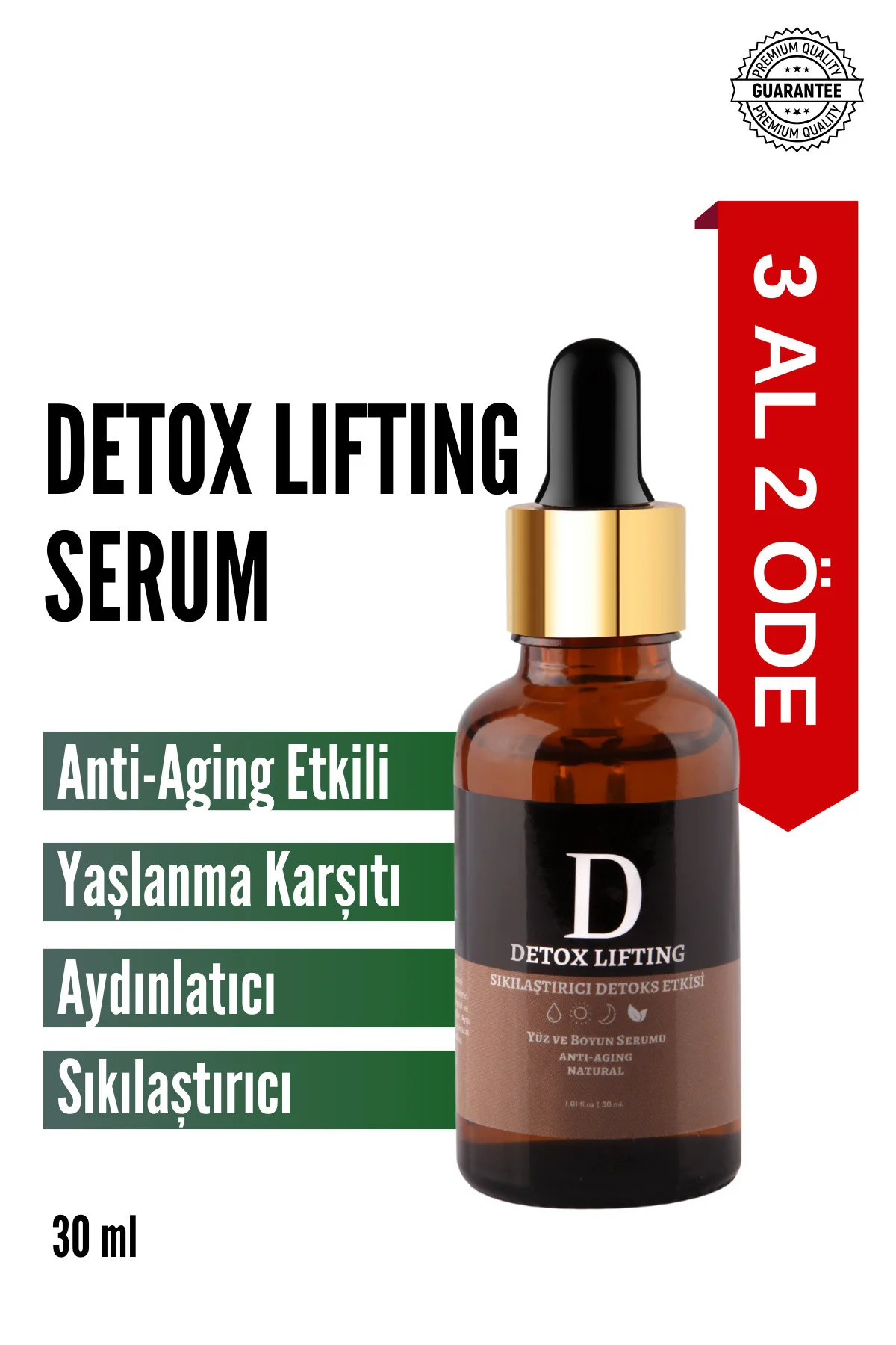 Cilt Yenileyici, Sıkılaştırıcı Ve Toparlayıcı Detoks Lifting Cilt