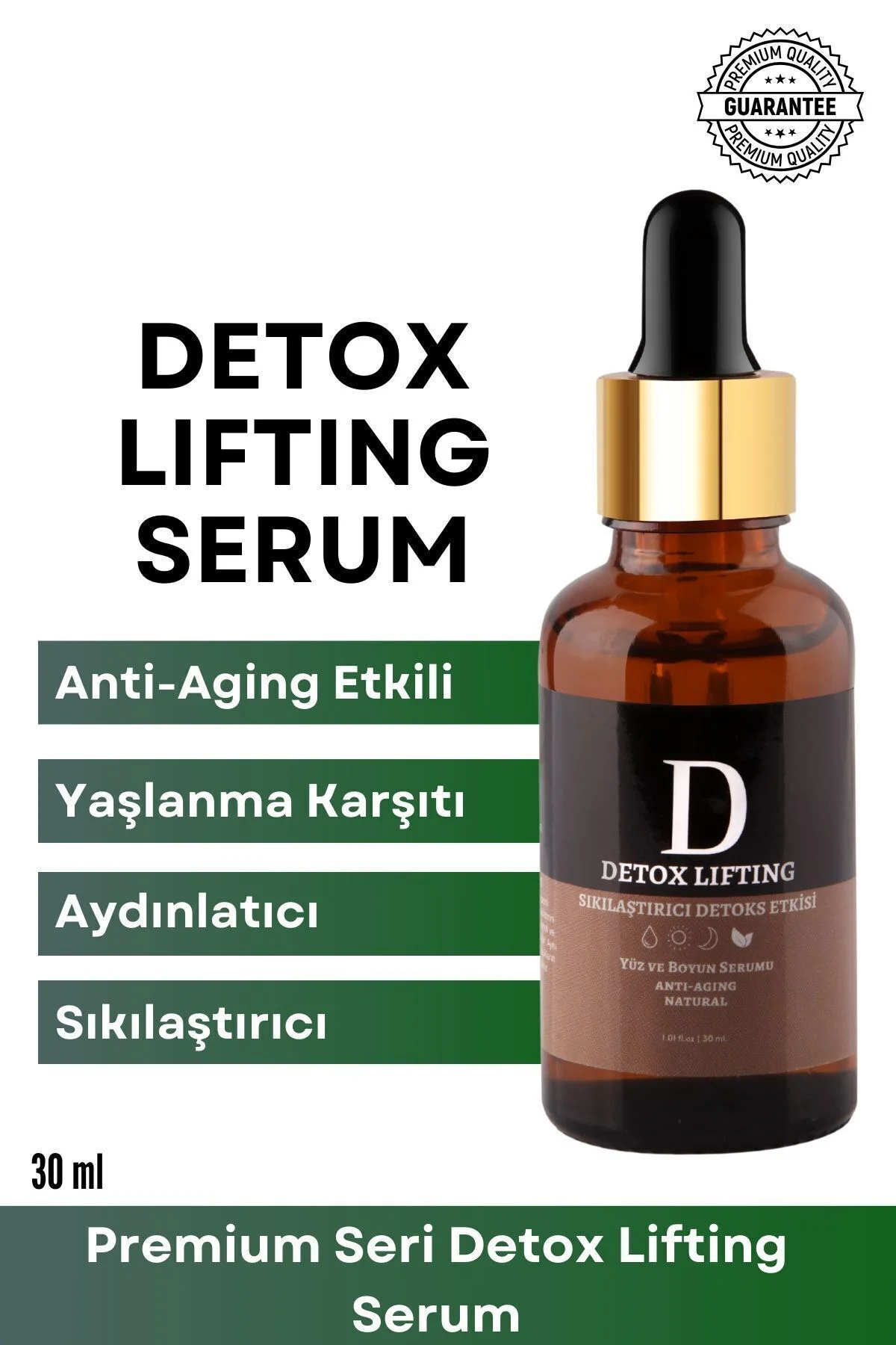Cilt Yenileyici, Sıkılaştırıcı Ve Toparlayıcı Detoks Lifting Cilt
