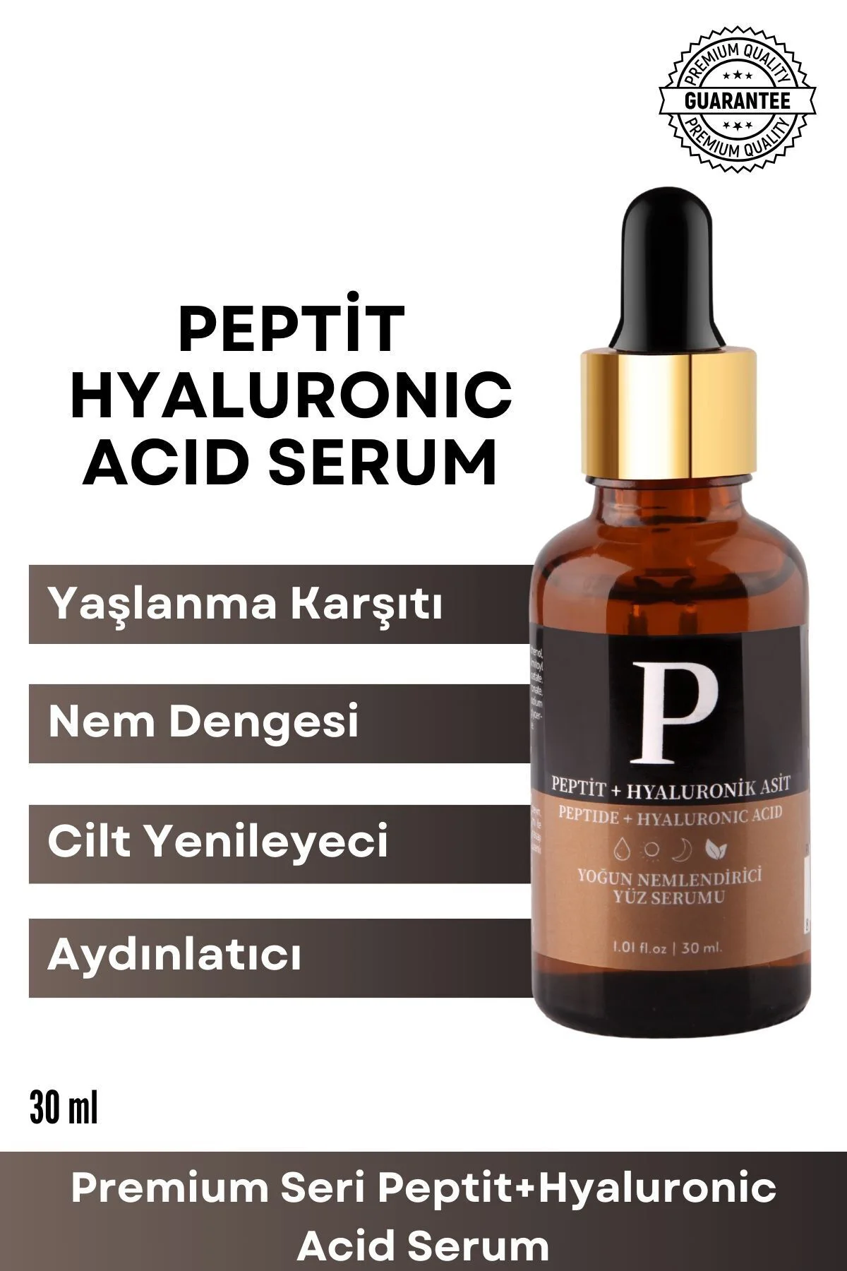 Cilt Yenileyici Ve Yaşlanma Karşıtı, Onarıcı Peptit&hyaluronic Ac