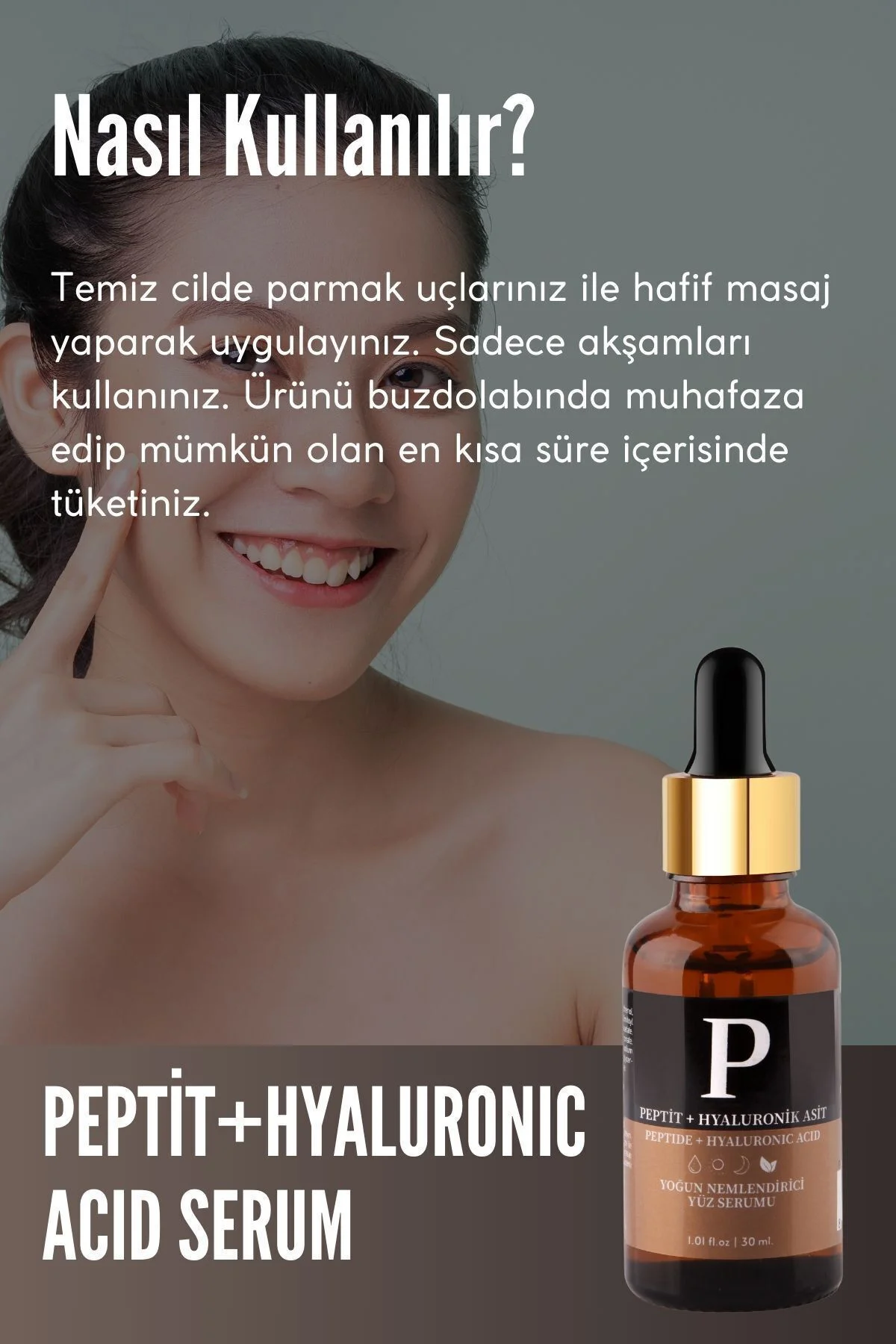 Cilt Yenileyici Ve Yaşlanma Karşıtı, Onarıcı Peptit&hyaluronic Ac