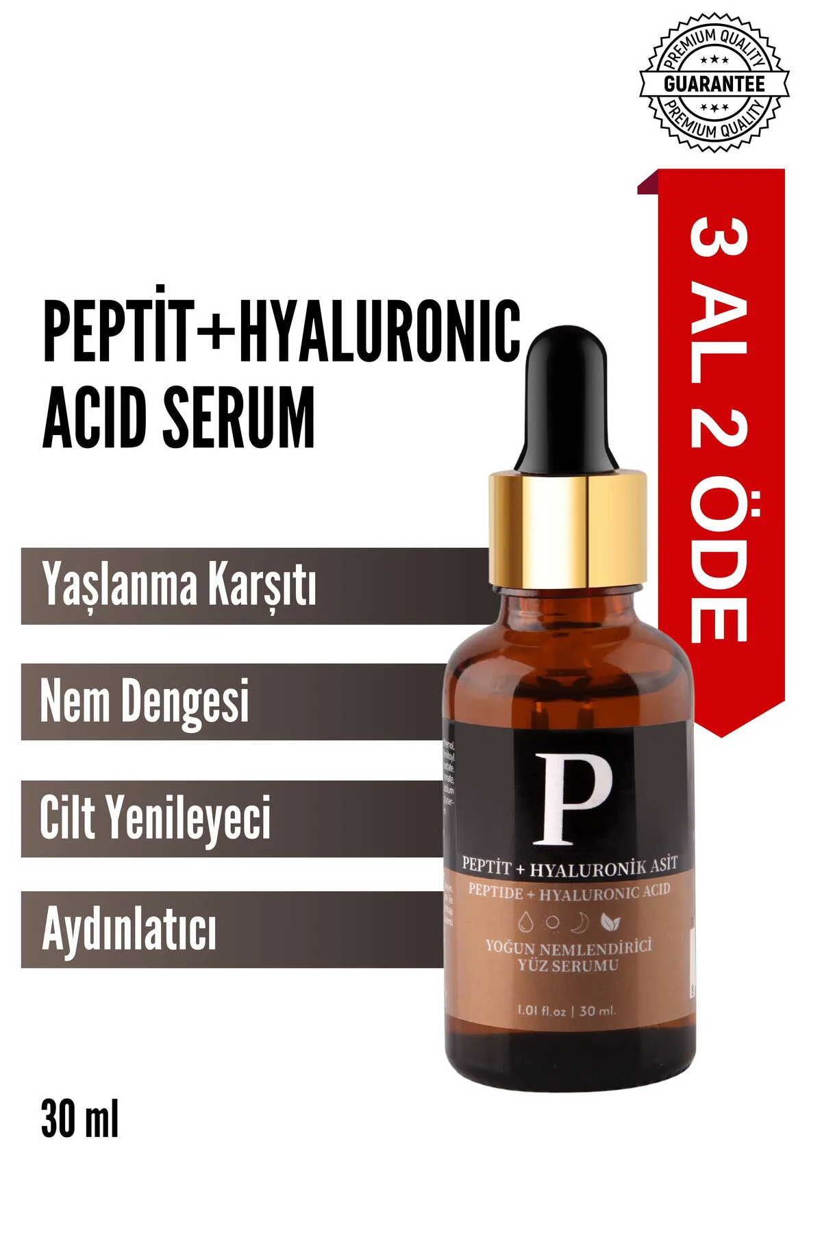Cilt Yenileyici Ve Yaşlanma Karşıtı, Onarıcı Peptit&hyaluronic Ac