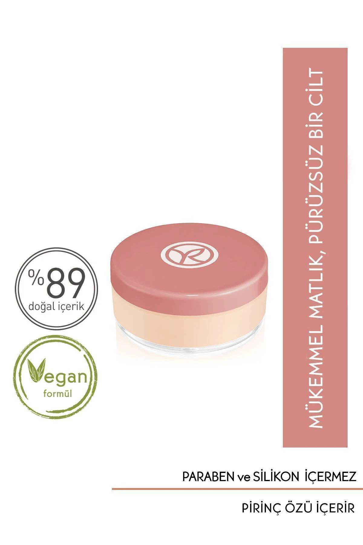 Ciltleri Pürüzsüzleştirici,Doğal ve Mat Bitişli,Uzun Süre Kalıcı 