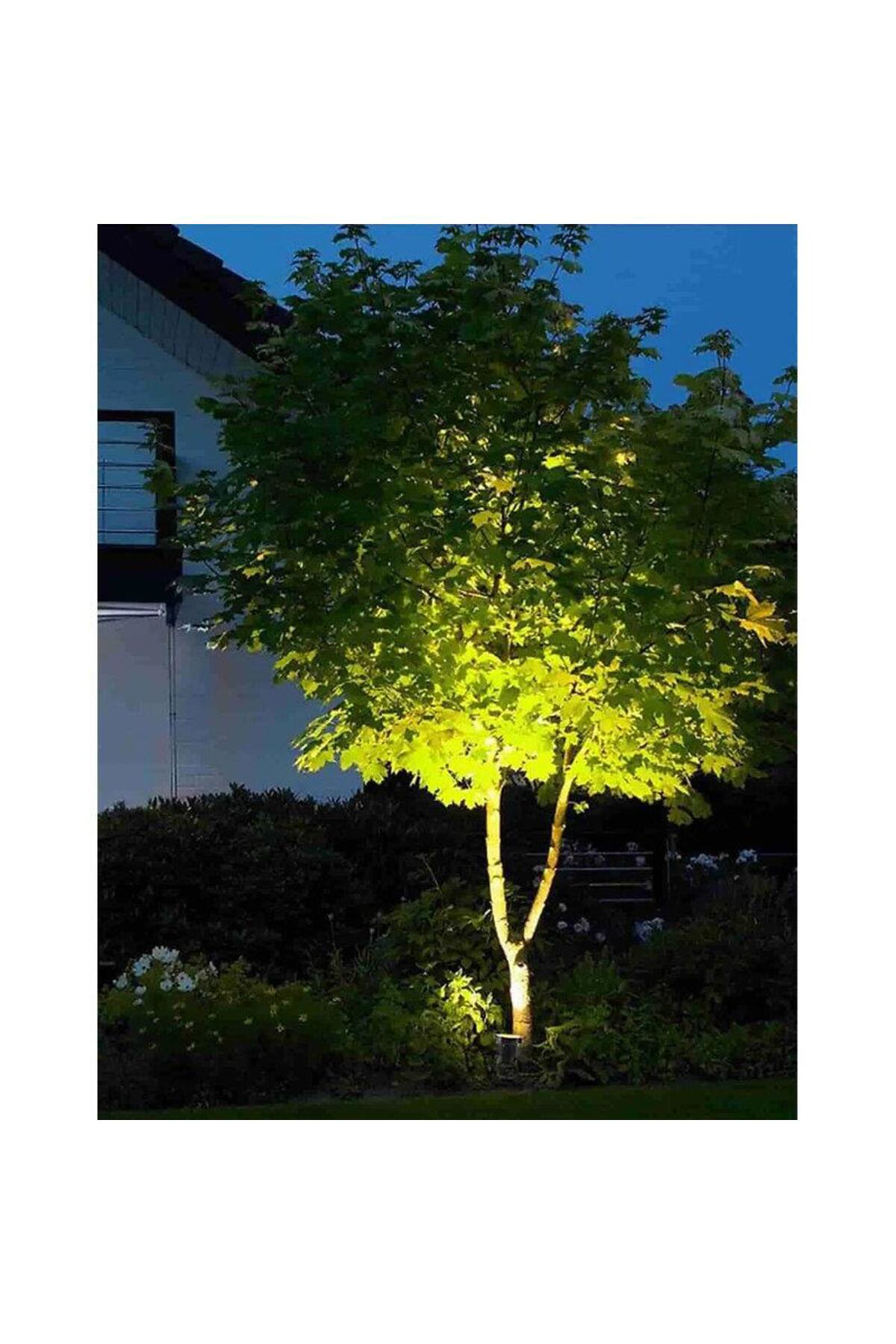 Çim Armatürü Kazıklı 7w Yeşil