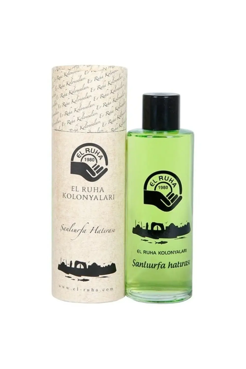 Çimen Kolonyası 60° Özel Baskılı Cam Şişe 500 Ml