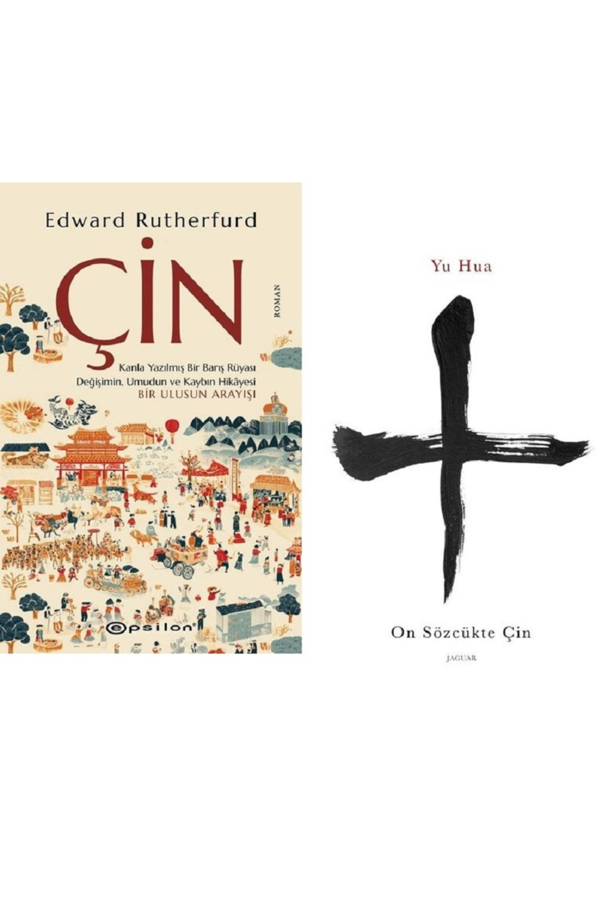 Epsilon Yayınevi Çin + On Sözcükte Çin / 2 Kitap Set