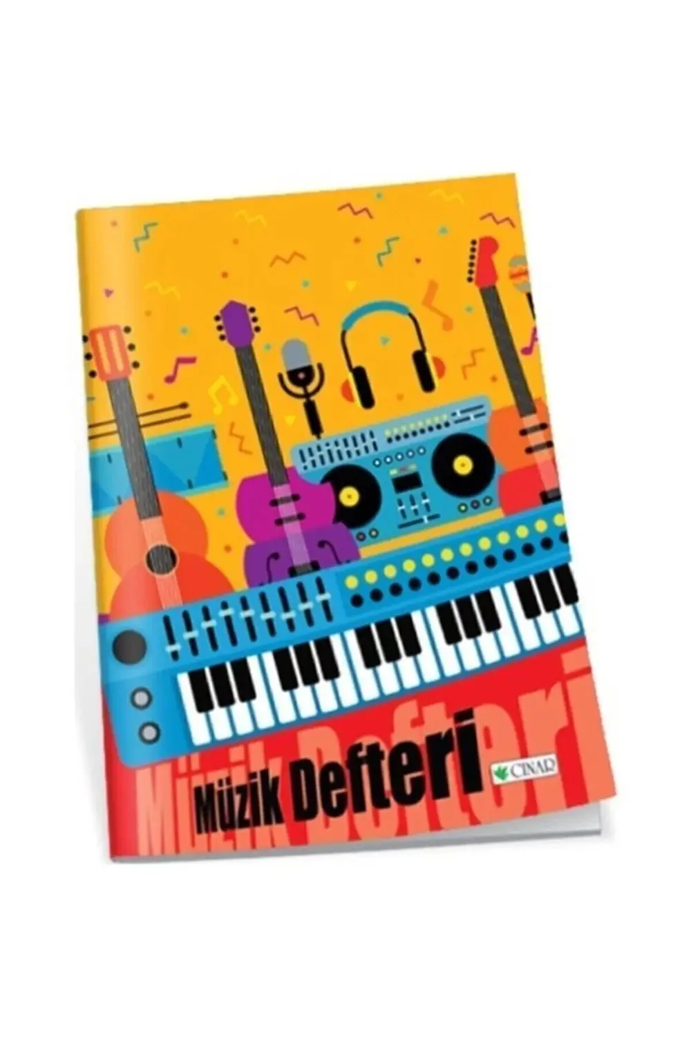 Çınar 22000 Büyük Müzik Defteri - 20 Yaprak Karton Kapak